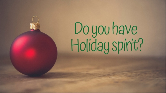 Do you have Holiday spirit_